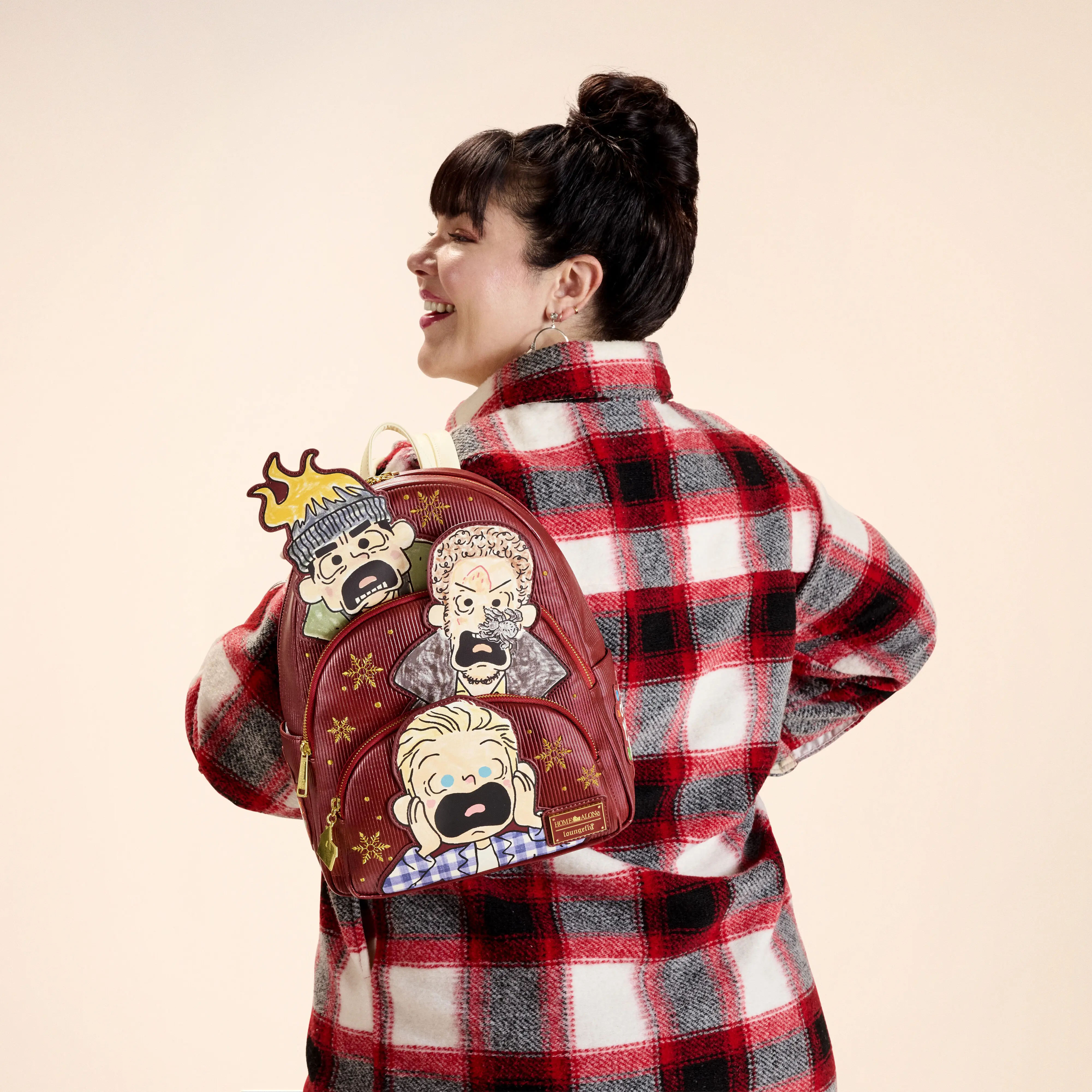 Home Alone Triple Pocket Mini Backpack - Image 3