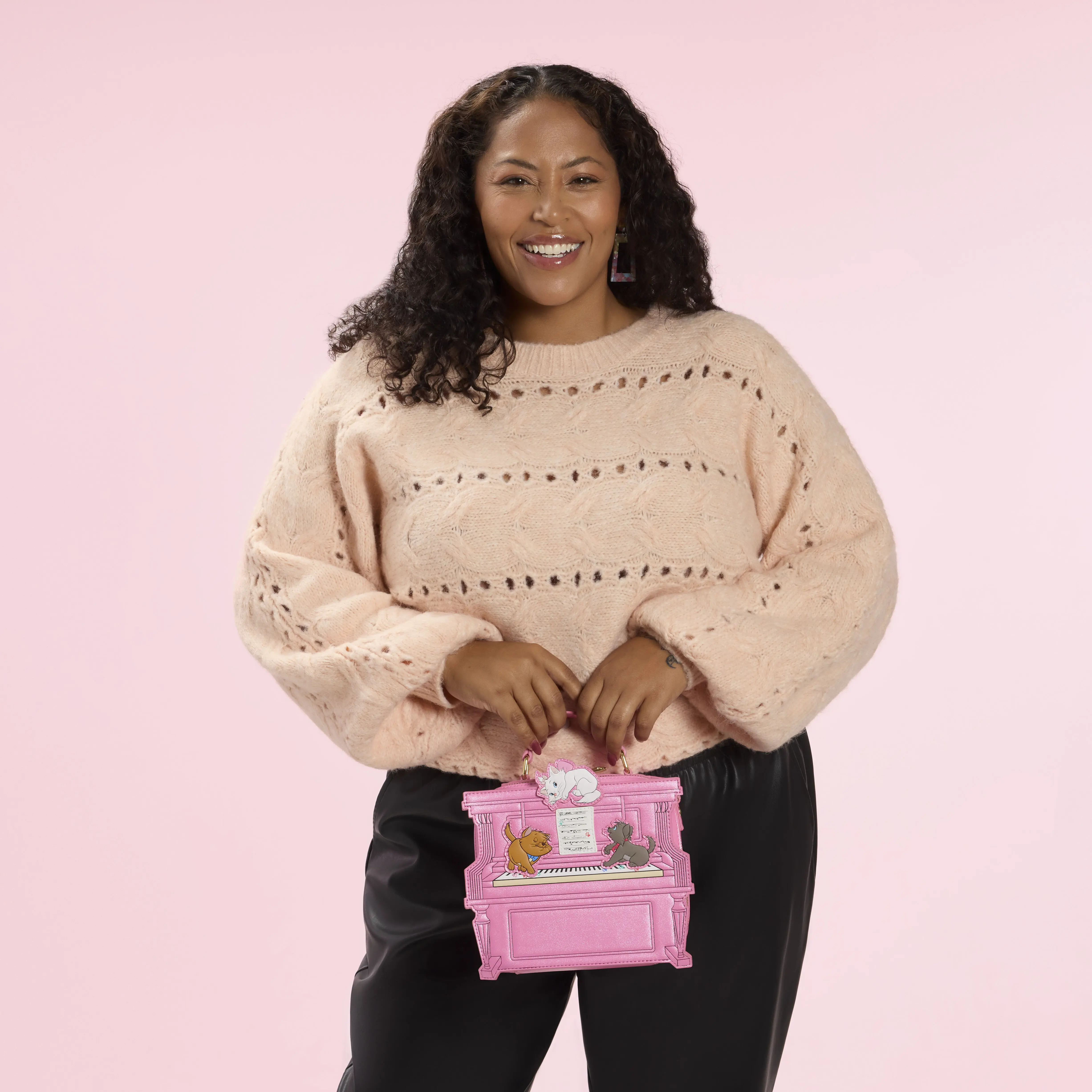The Aristocats Figural Piano Crossbody Bag - Image 3