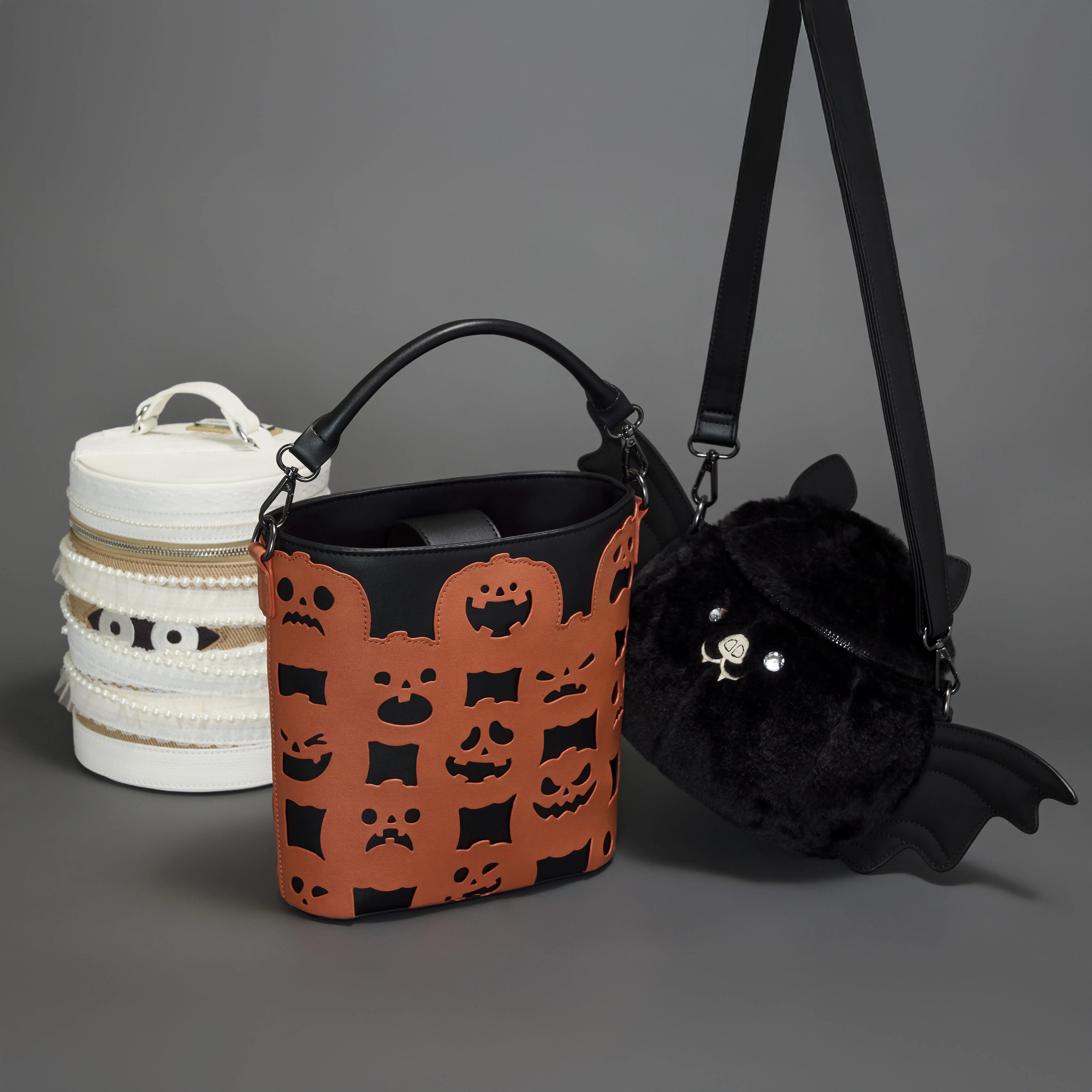 Loungefly Plush Bat Figural Crossbody Bag - Image 4